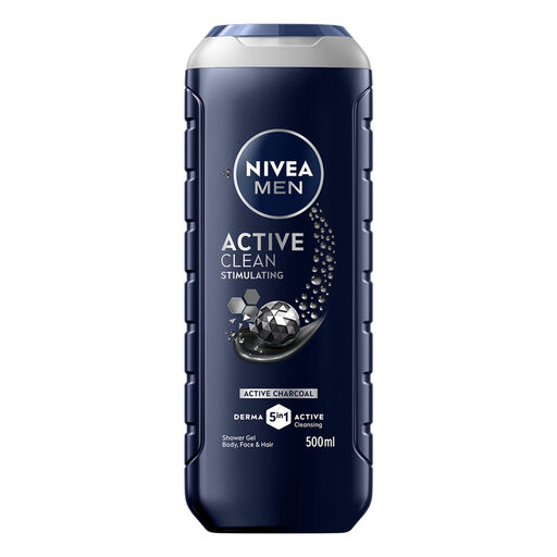 NIVEA MEN Active Clean Shower Gel 500 ml