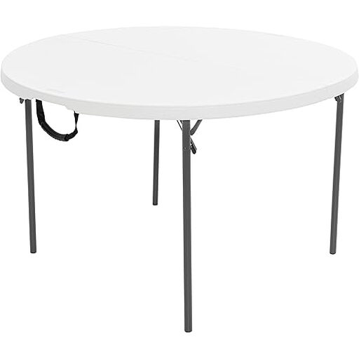Lifetime Round Folding Table - 122 cm