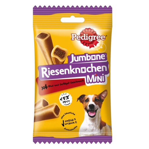 Pedigree Giant Bone x4 Mini with Beef 160g