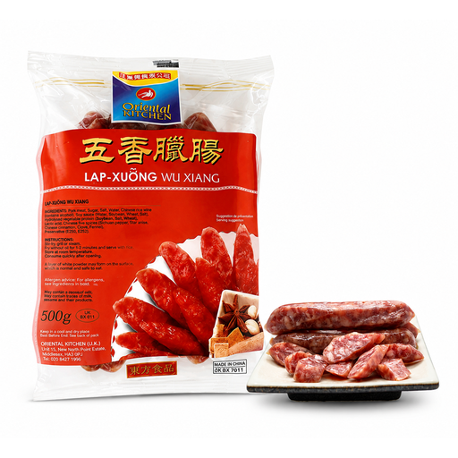 东方厨房五香猪肉传统广式腊肠
