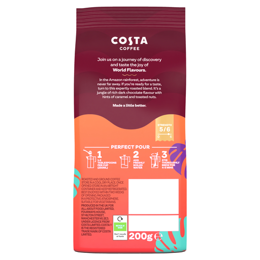 Costa Coffee Intensely Dark Amazonian Blend