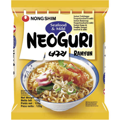 NONGSHIM Neoguri Seafood & Mild Ramen 120g