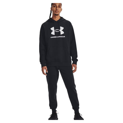Under Armour Men’s Ua Rival Fleece Logo Hd Black / White Rival Collection XL