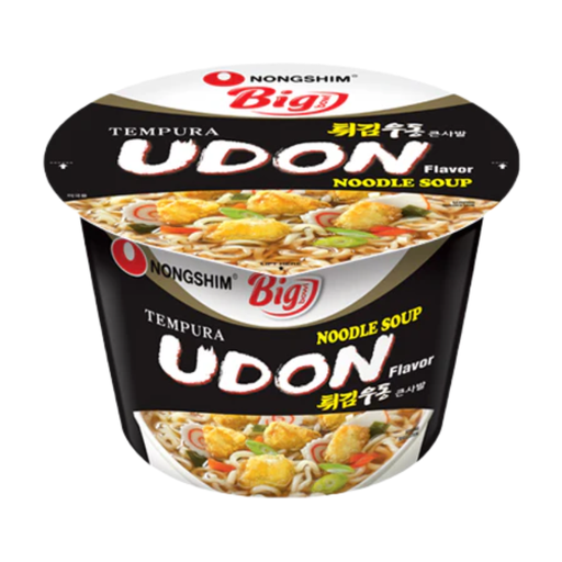 Nongshim Big Bowl Noodle U-Dong, 111 g bowl