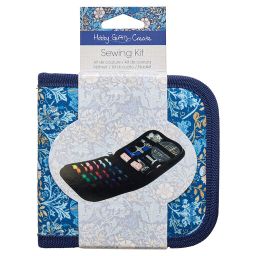 Trimits Premium Sewing Kit with Thread Needles Scissors Tape Buttons and More