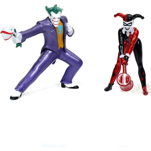 Jada Batman 2.75 Inch 4 Pack Figure Diorama Set