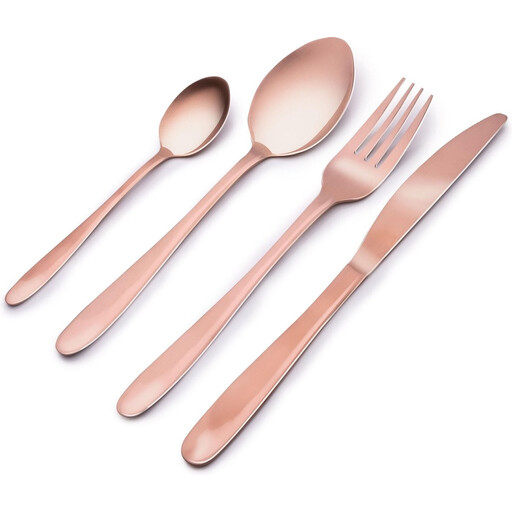 Alpina Cutlery Set 16Pc Copper