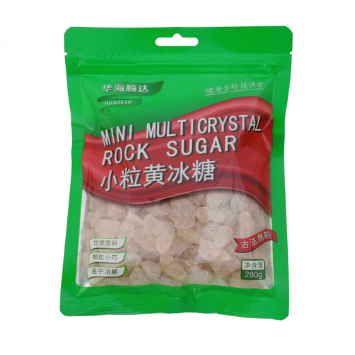 HUASEED Small Granule Yellow Rock Candy 280g