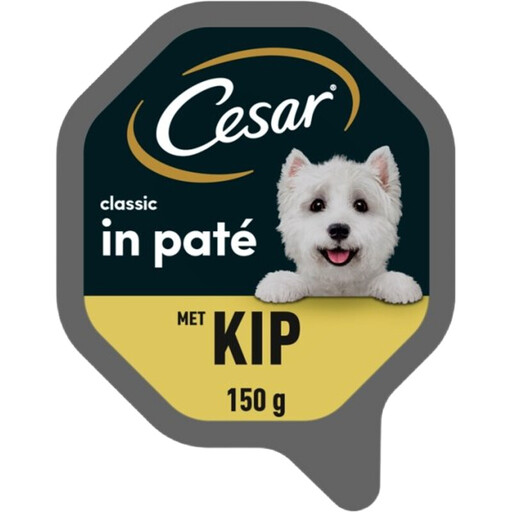 CESAR Classic Aliment humide pour chiens au poulet 150 g
