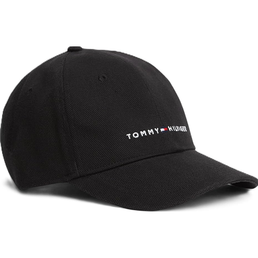 Tommy Hilfiger Accessories Six-Panel Baseball Cap - Black