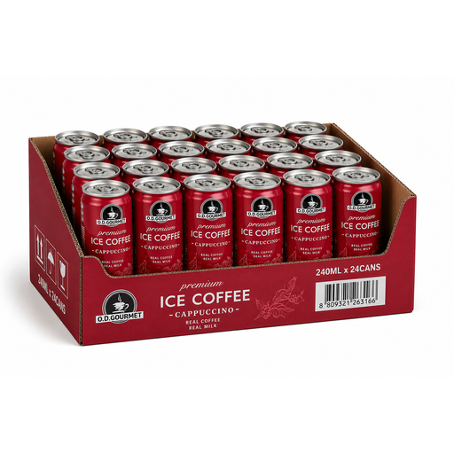 OD Gourmet Ice Coffee Cappuccino 24×240ml