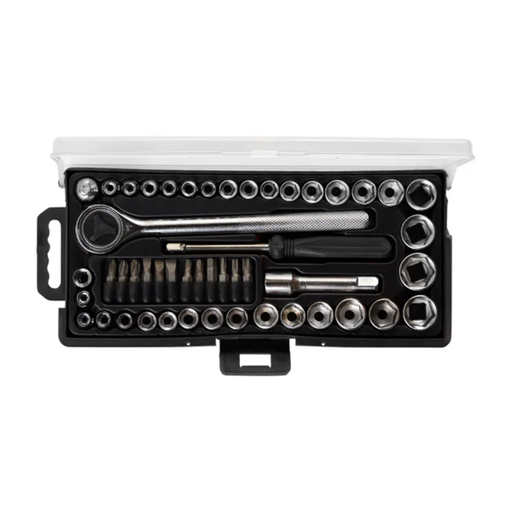 PROBUILDER SOCKET WRENCH SET 49 PCS Black