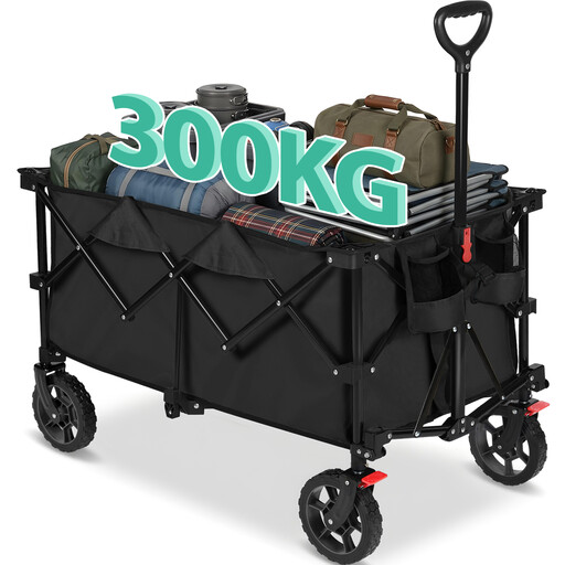 200 L Collapsible Foldable Wagon with 300 kg Weight Capacity