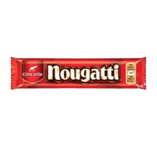 Côte d’Or chocolate nougat and hazelnut bar, 30 g