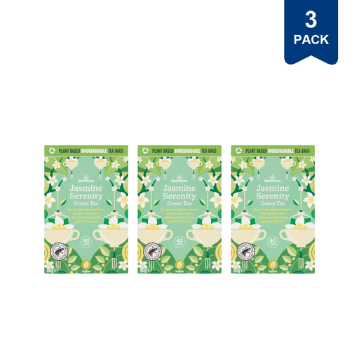 Morrisons Jasmine Serenity Green Tea 40 Bags 80g (3 Packs)