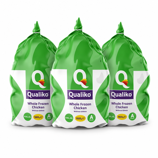 Qualiko 整鸡 A 级 - 3x1kg