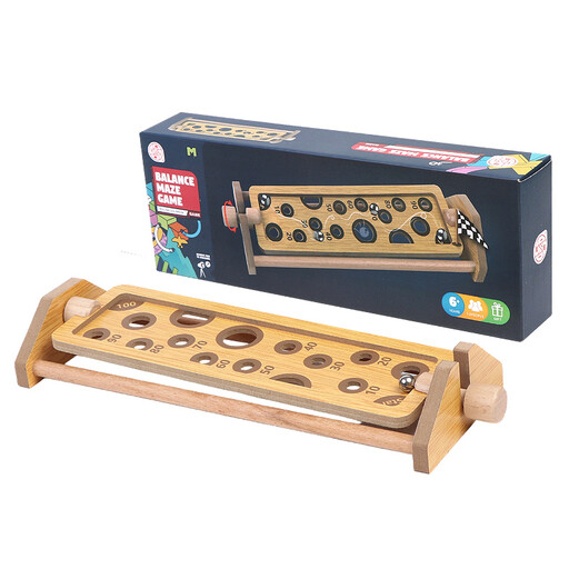 MIMI Wooden Tabletop Balance Ball Game