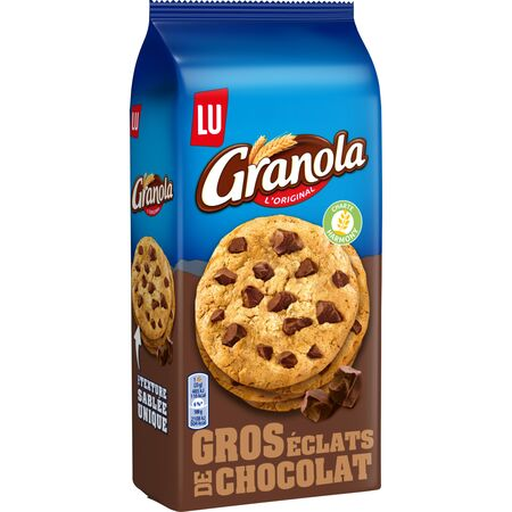 LU Granola Cookies with Chunky Chocolate Chips