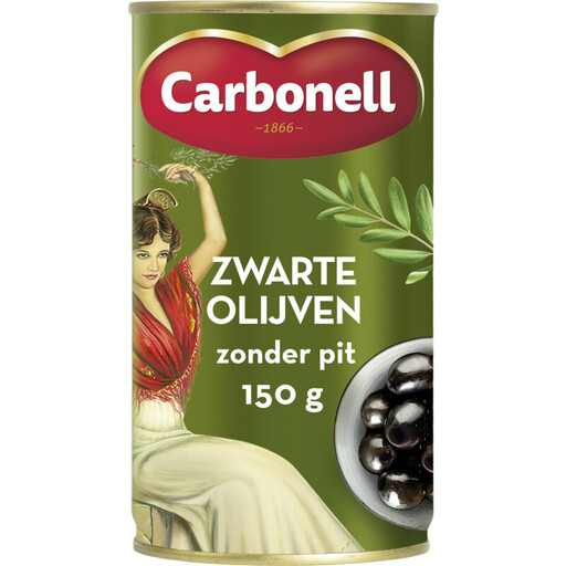 Carbonell Black Olives Seedless