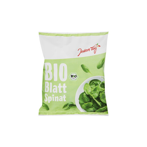 Jeden Tag Organic Spinach Portion 750 g