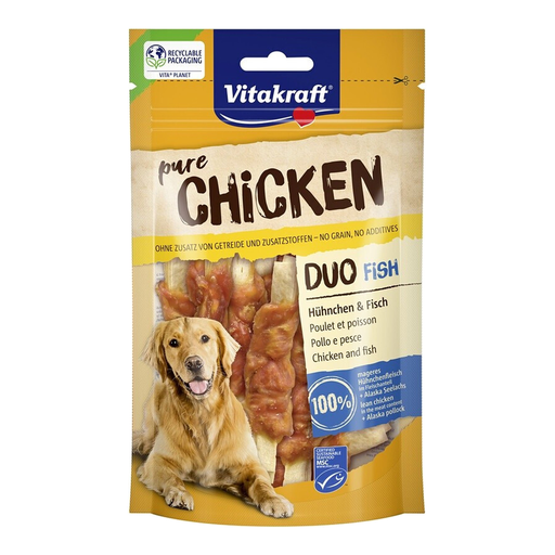 Vitakraft Pure Chicken Duo Fish Chicken & Fish 80 g