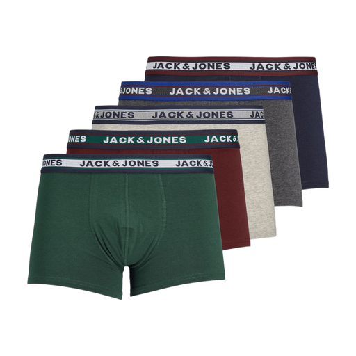 JACK&JONES ADDITIONALS JACOLIVER TRUNKS 5 PACK NOOS