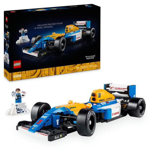 LEGO Icons 10353 Williams Racing FW14B & Nigel Mansell