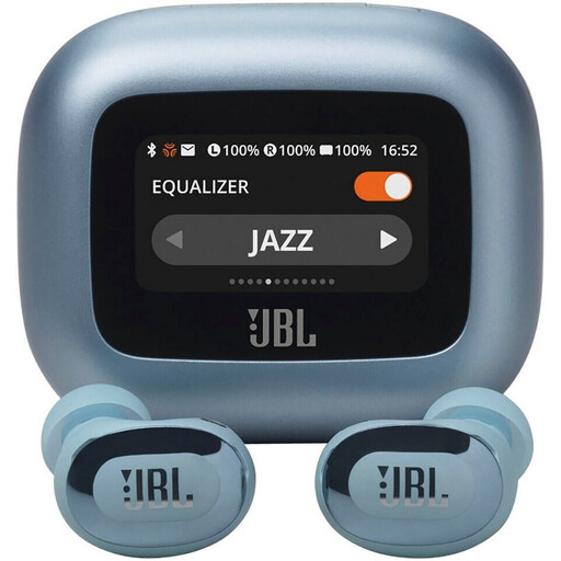 JBL LIVE BUDS 3 -True Wireless NC Earbuds, Wireless Charging, Smart Case, Blue