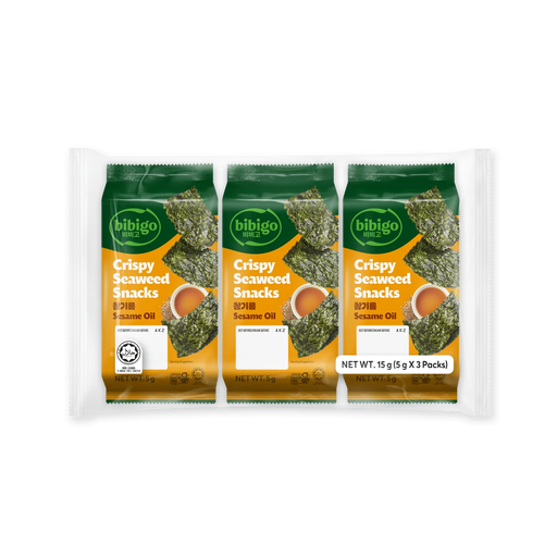 bibigo Crispy Seaweed Snack Sesame