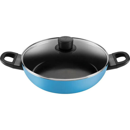Ballarini CAPRERA BC Series 28 cm Blue Covered Frying Pan