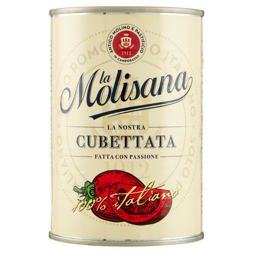LA MOLISANA "Cubettata" Diced Tomato Pulp 400g