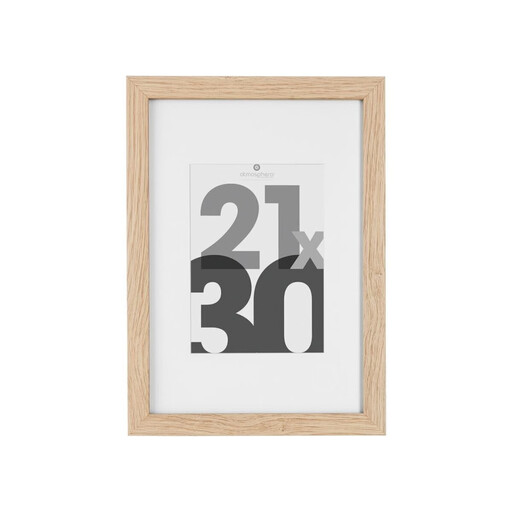 Atmosphera Eva Photo Frame - Natural, 21 x 30 cm