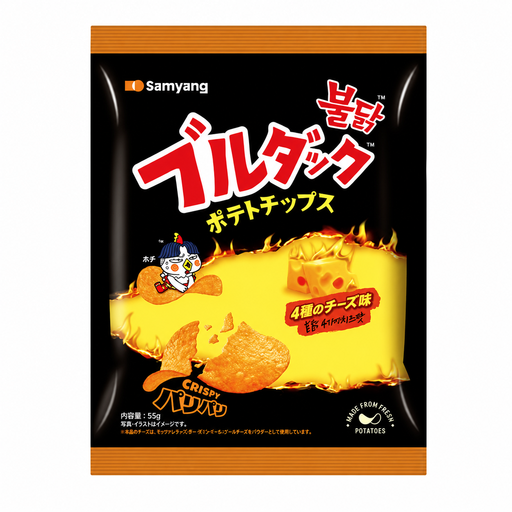 Samyang Buldak Potato Chips Cheese 55g