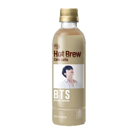 HY Bts Hotbrew Cafe Latte Sweet Ice Coffee 350ml