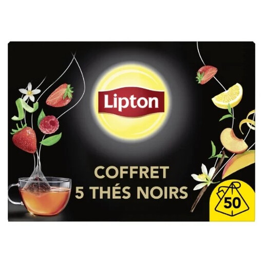 Lipton Assorted Flavoured Tea Box