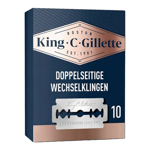 King C. Gillette System Razor Blades