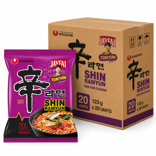 Nongshim Shin Ramyun Tomyum 123g*20 Instant Noodle Box