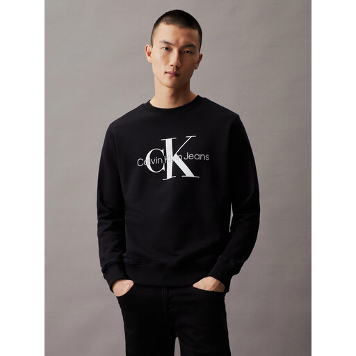 Calvin Klein Monogram Sweatshirt - Black M