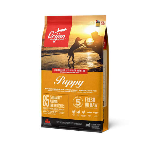 Orijen Puppy Formula High Protein Grain-Free Dry Dog Food 11.4 kg (Chicken, Poultry & Fish, Turkey)