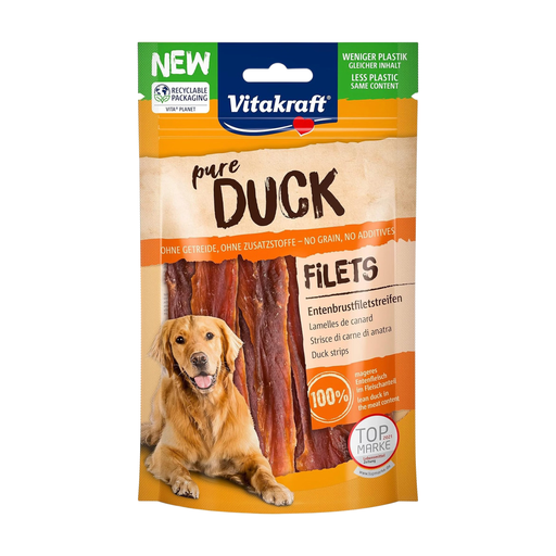 vitakraft Pure Entenbrustfilet Streifen 80g