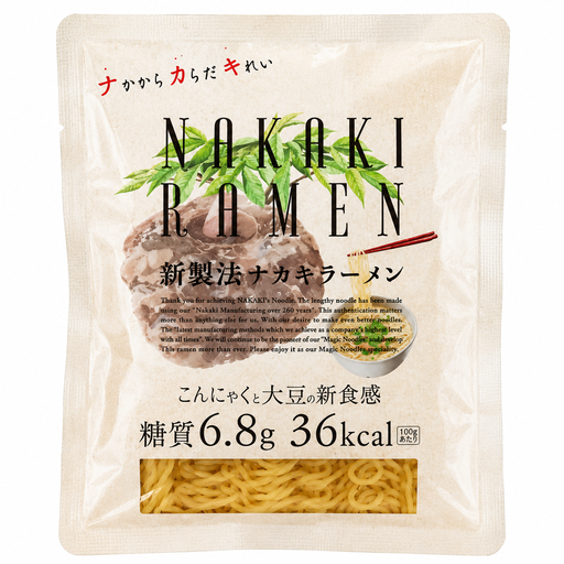 Nakaki Foods Ramen de Konjac & Soja 0kcal 180g