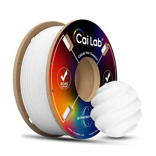 CaiLab 3D Printer Filaments PLA+ Bio - White
