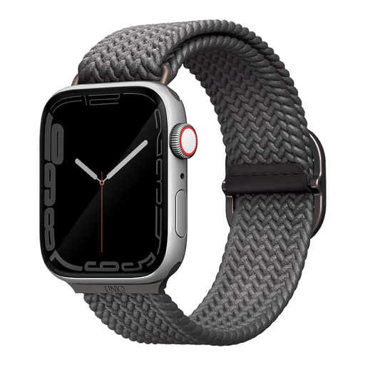 UNIQ Aspen Braided Strap for Apple Watch 1/2/3/4/5/6/7/8/SE/SE2 40/38/41 mm – Grey