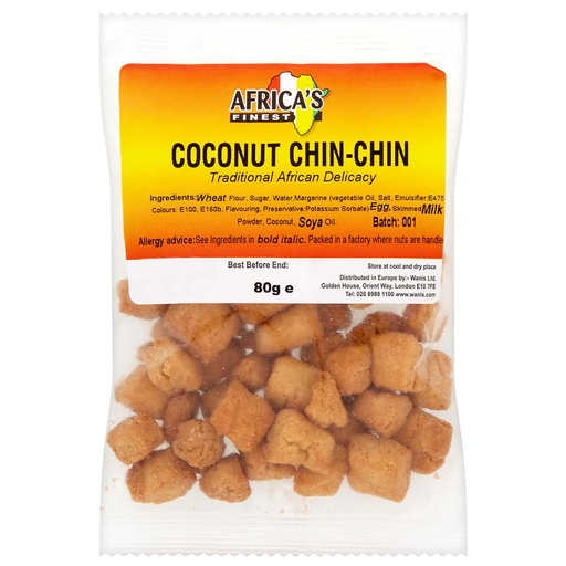 Africa's Finest Chin Chin Coconut 80g