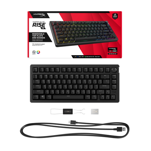 HyperX Alloy Rise 75 - Mechanisch Gaming Toetsenbord