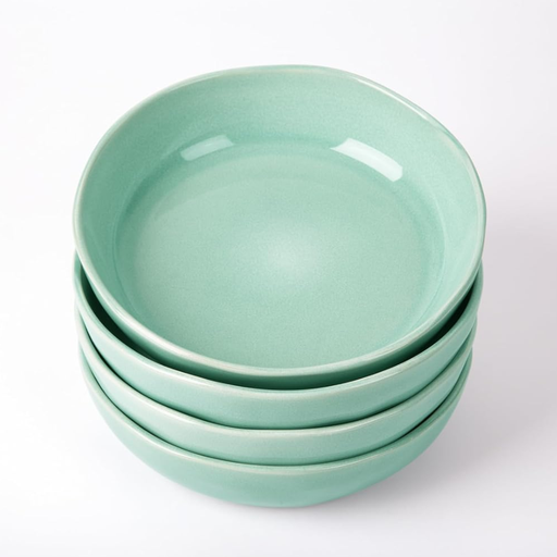 Richmount 4-Section Divided Plate Large Pasta Bowl - Mint Green