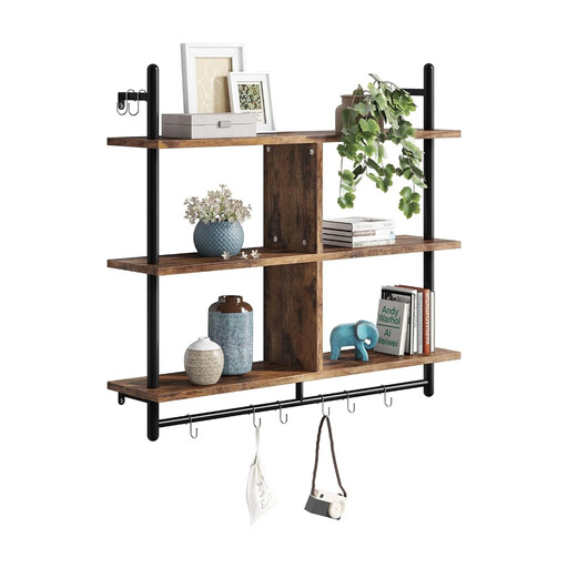 Bestier 3-Tier Floating Wall Shelf