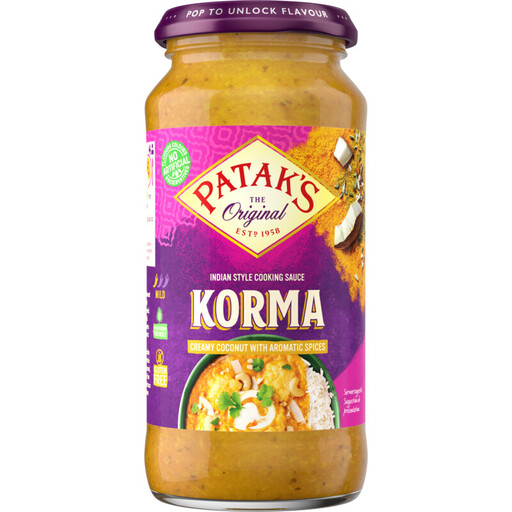 Patak's Indian Korma Curry Sauce