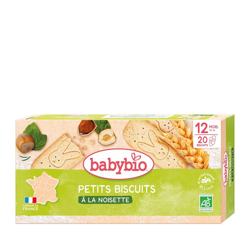 BABYBIO Hazelnut Small Biscuits 160g