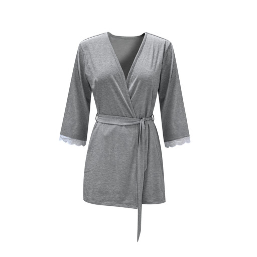 IZURIA Knitted Black Nightgown